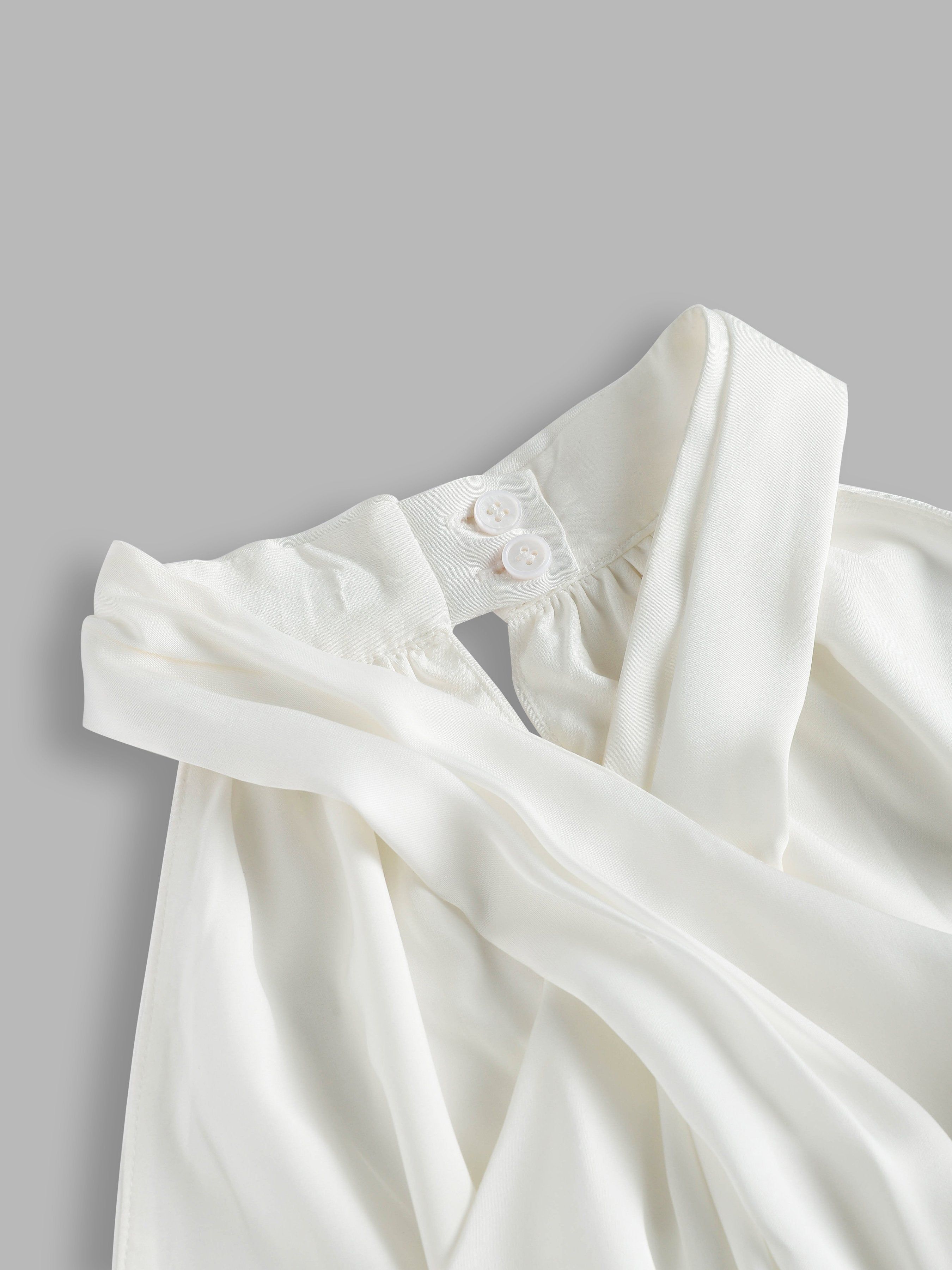 Elegant Crisscross Neck Satin Cami sold by Aha Selected product image thumbnail 3