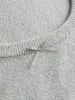 Cozy Textured Knit Bow Tie Vest sold by Aha Selected