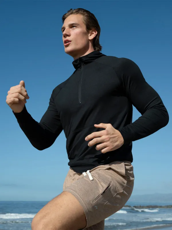 Softest Performance Tech Half Zip Hoodie sold by Aha Selected