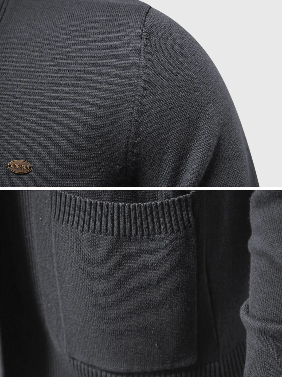 Pocket Cardigan Sweater sold by Aha Selected product image thumbnail 3