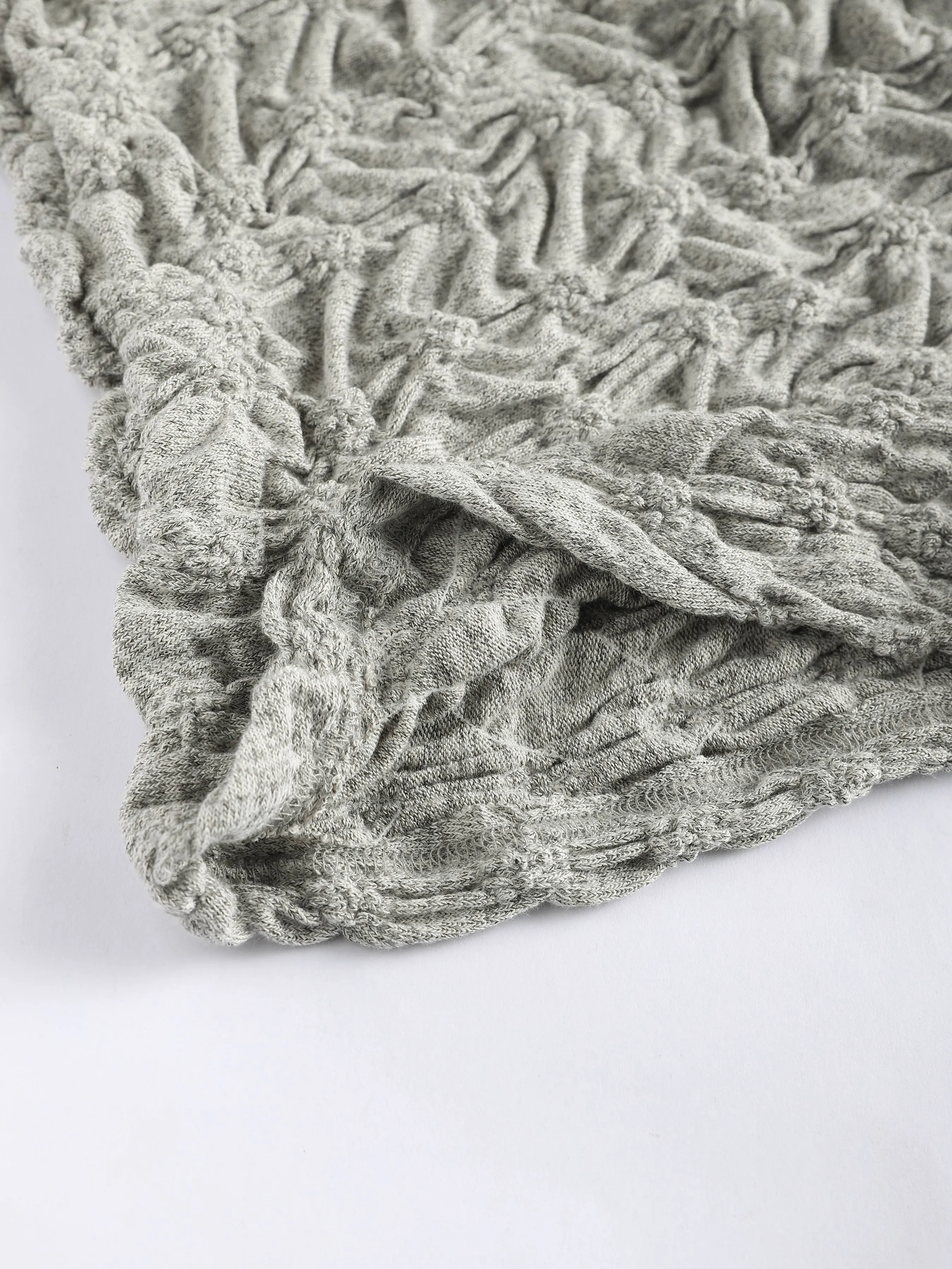 Textured Knit Off-Shoulder Top sold by Aha Selected product image thumbnail 5