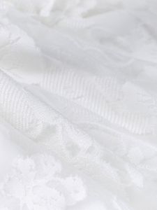 Jacquard Puff Sleeve Midi Skirt sold by Aha Selected