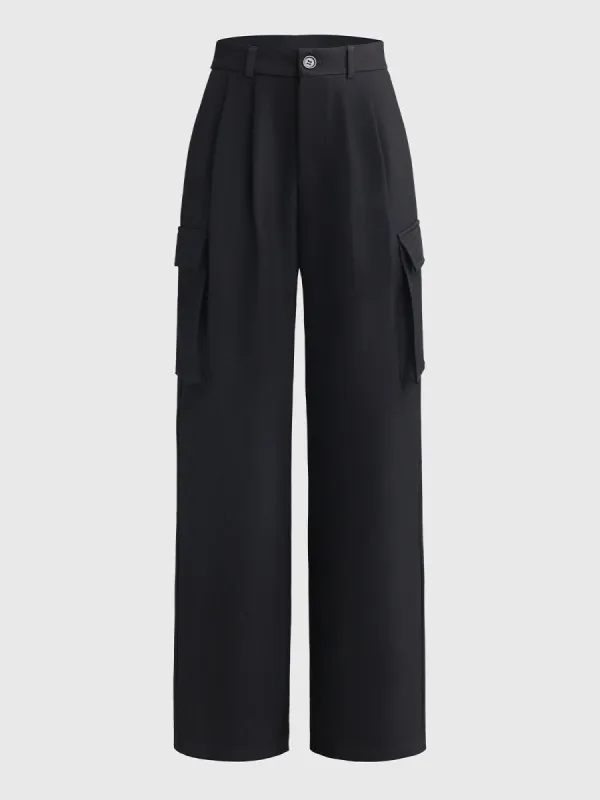 Straight Cargo Pants sold by Aha Selected