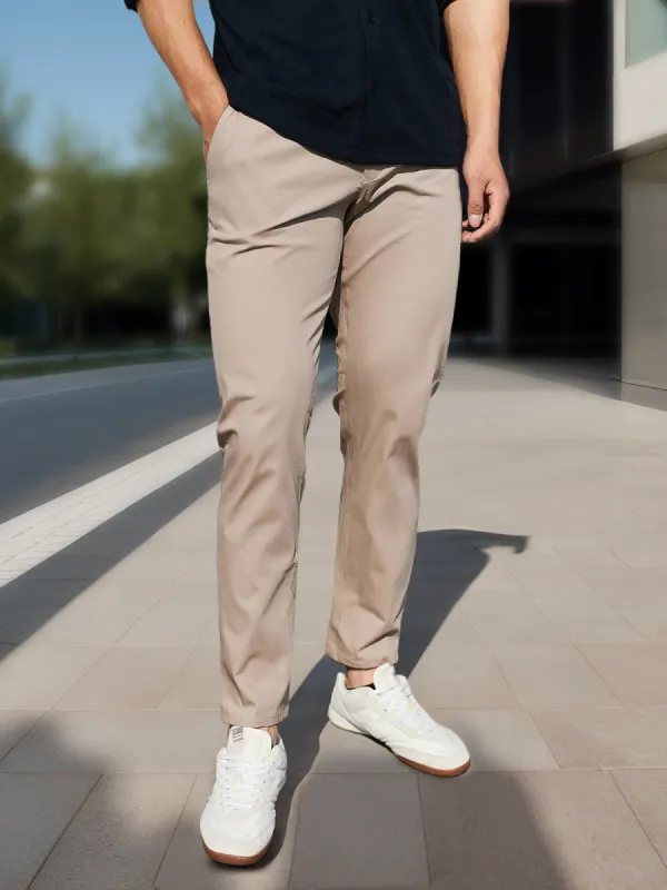 Everyday Stretch Non-Iron Cotton Chino Performance Pocket sold by Aha Selected