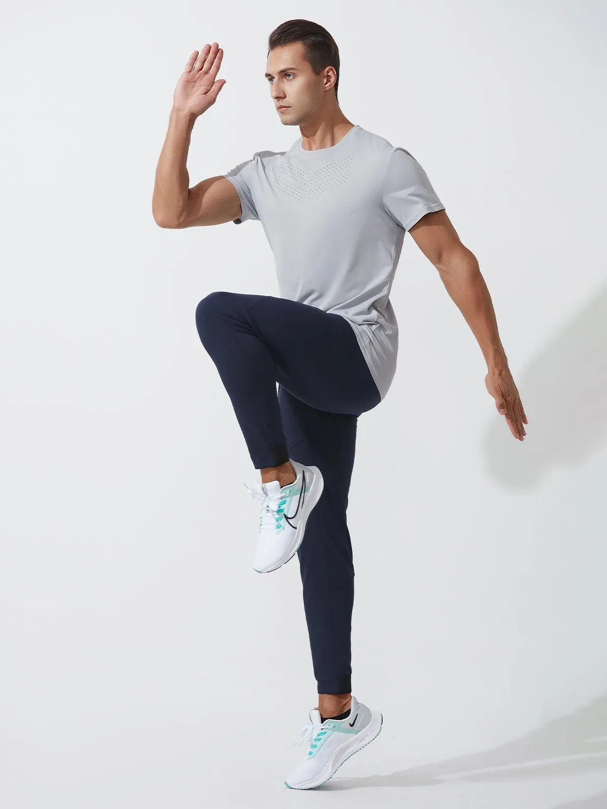 Distance Running Tee Laser-punched ventilation Stay Cool sold by Aha Selected product image thumbnail 5