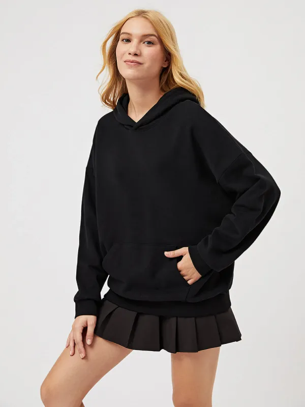 Terry Fleece Cloud Nine Hoodie sold by Aha Selected