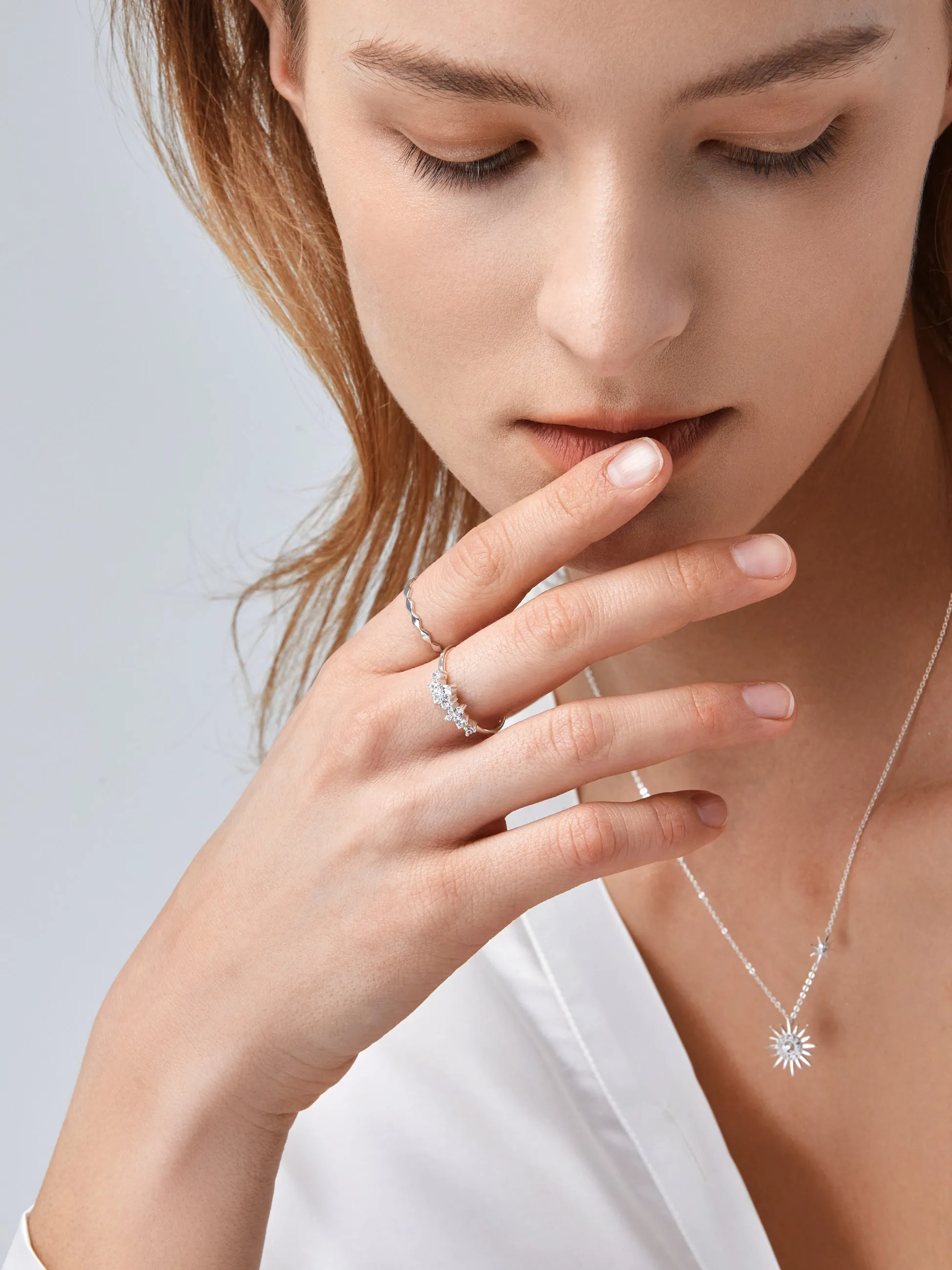 2pcs Silver Decor Rings sold by Aha Selected product image thumbnail 3