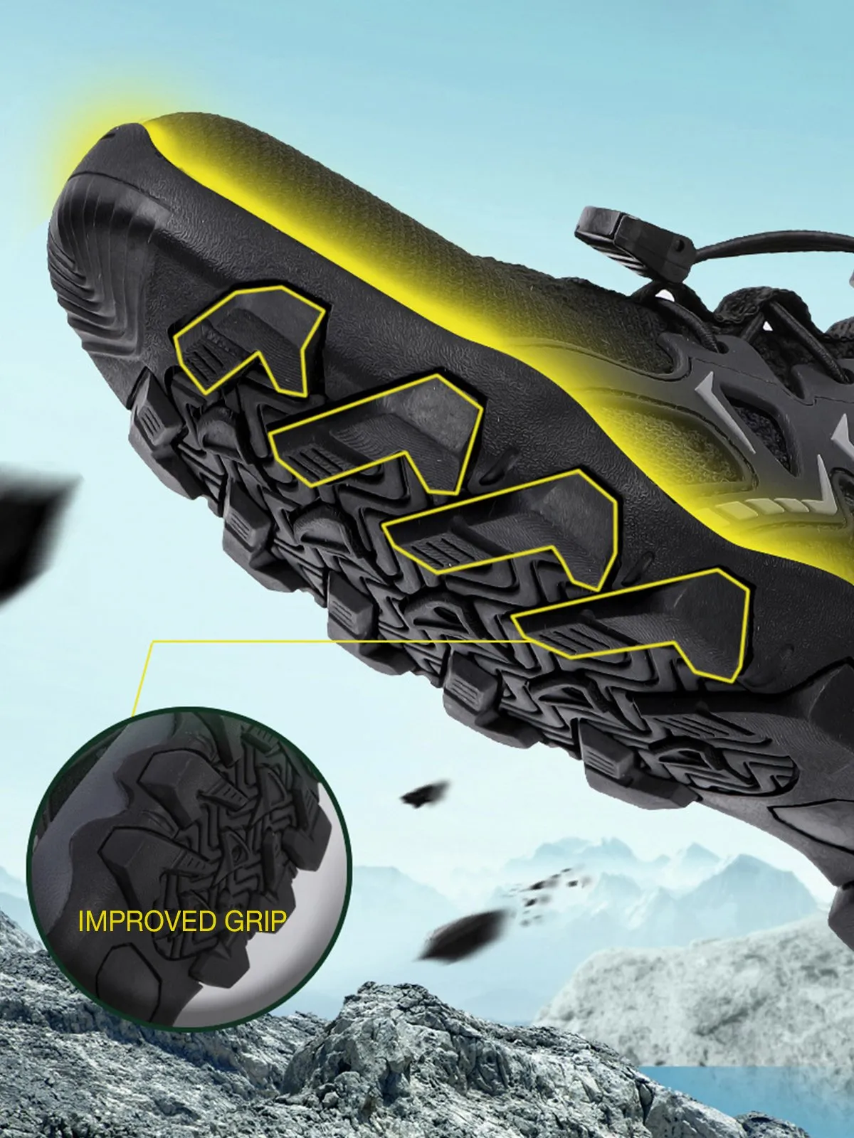 Men Hiking Boot Soft Ground sold by Aha Selected product image thumbnail 3