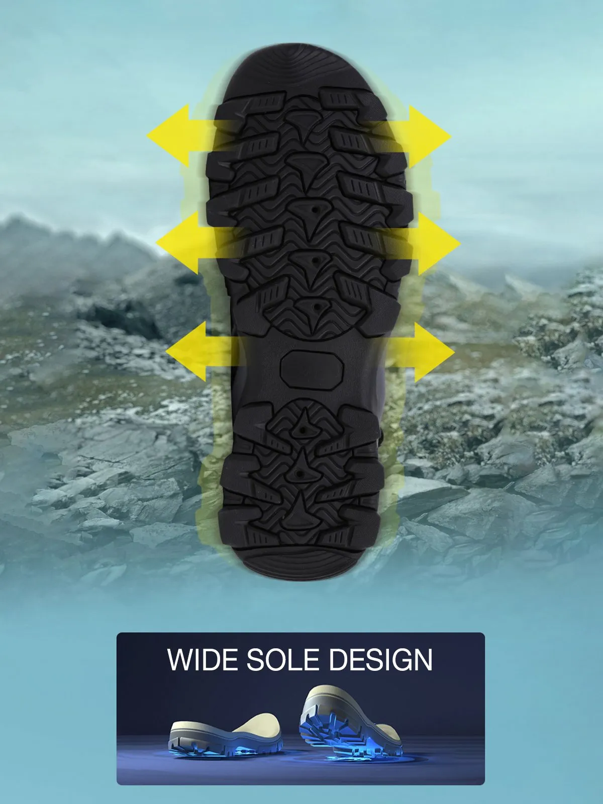 Men Hiking Boot Soft Ground sold by Aha Selected product image thumbnail 5