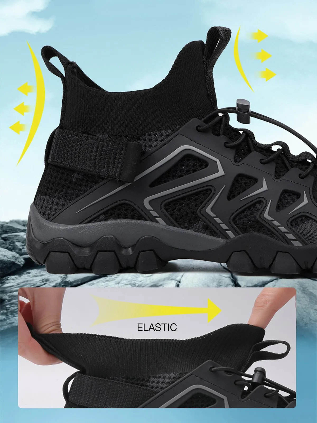 Men Hiking Boot Soft Ground sold by Aha Selected product image thumbnail 2