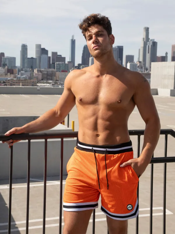 Gym To Street Mesh 6" Short sold by Aha Selected