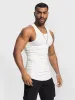 Ribbed Stretch Tank Top Curved Hem New sold by Aha Selected