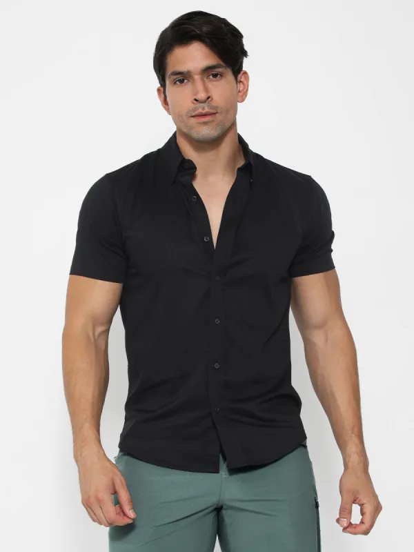 Bamboo Performance Short Sleeve Shirt sold by Aha Selected
