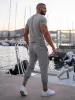 Softest Performance Tee Short Sleeve Grey sold by Aha Selected