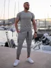 Softest Performance Tee Short Sleeve Grey sold by Aha Selected