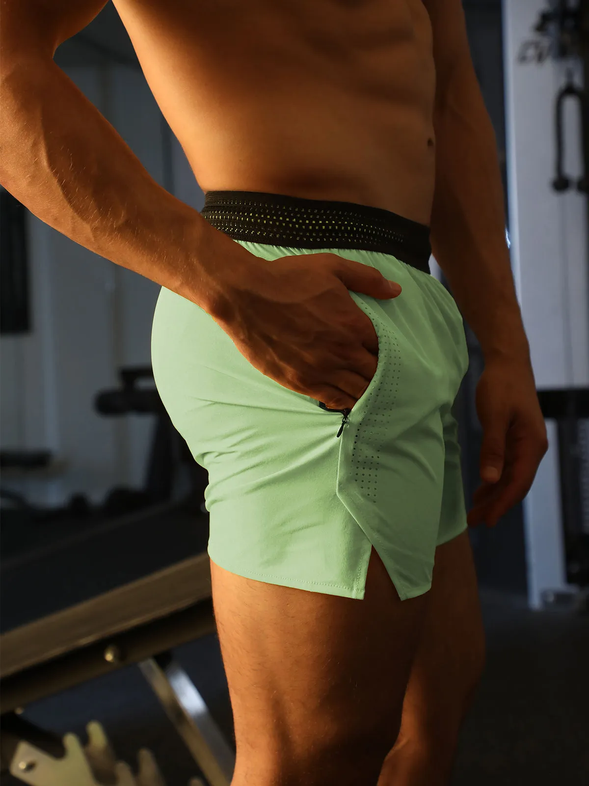 3" Movement Stretch Short Stay Cool sold by Aha Selected product image thumbnail 5