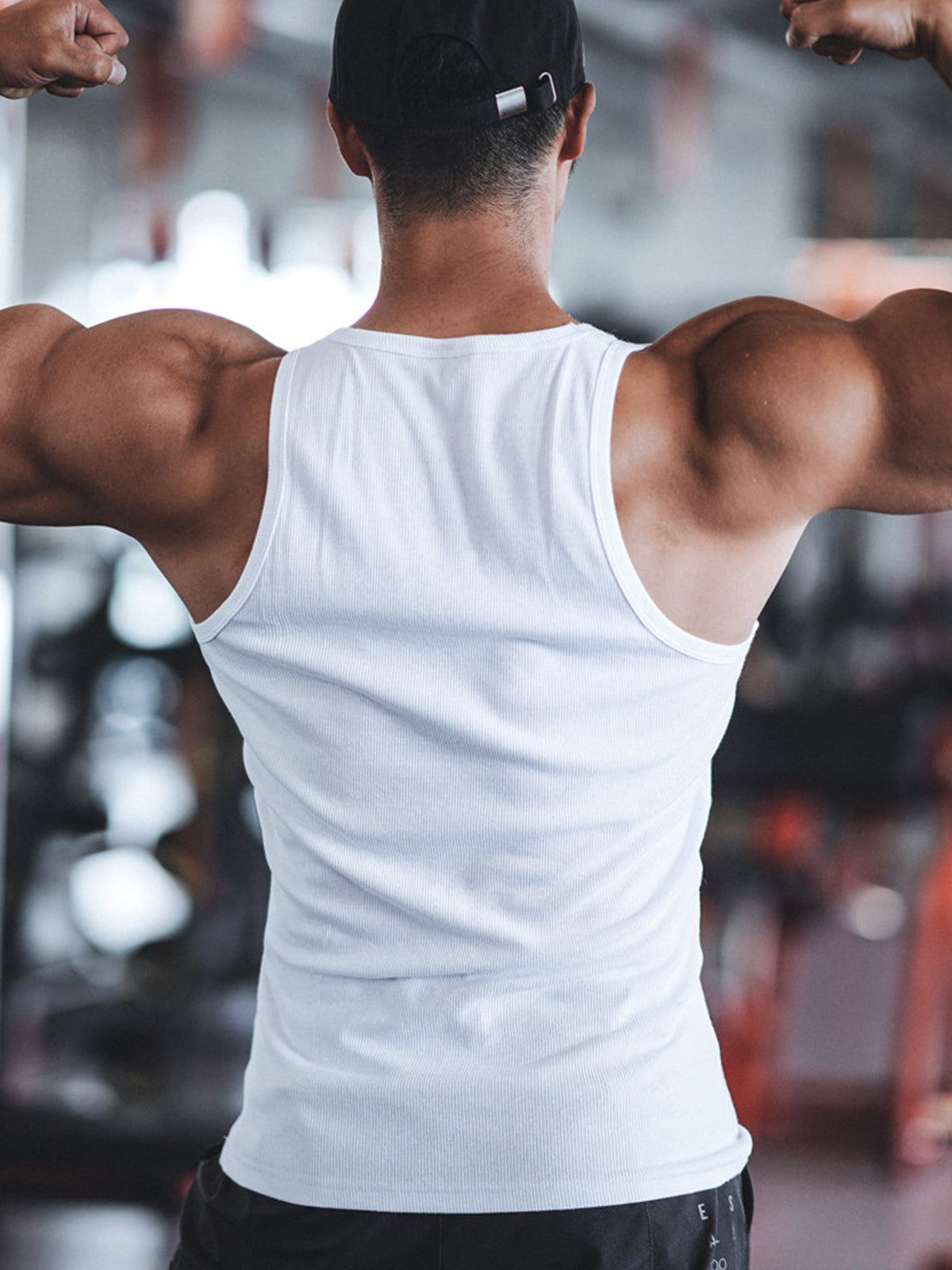 Classic Ribbed Stretch Tank Top sold by Aha Selected