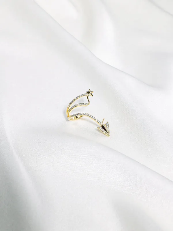 Arrow Star Earring sold by Aha Selected