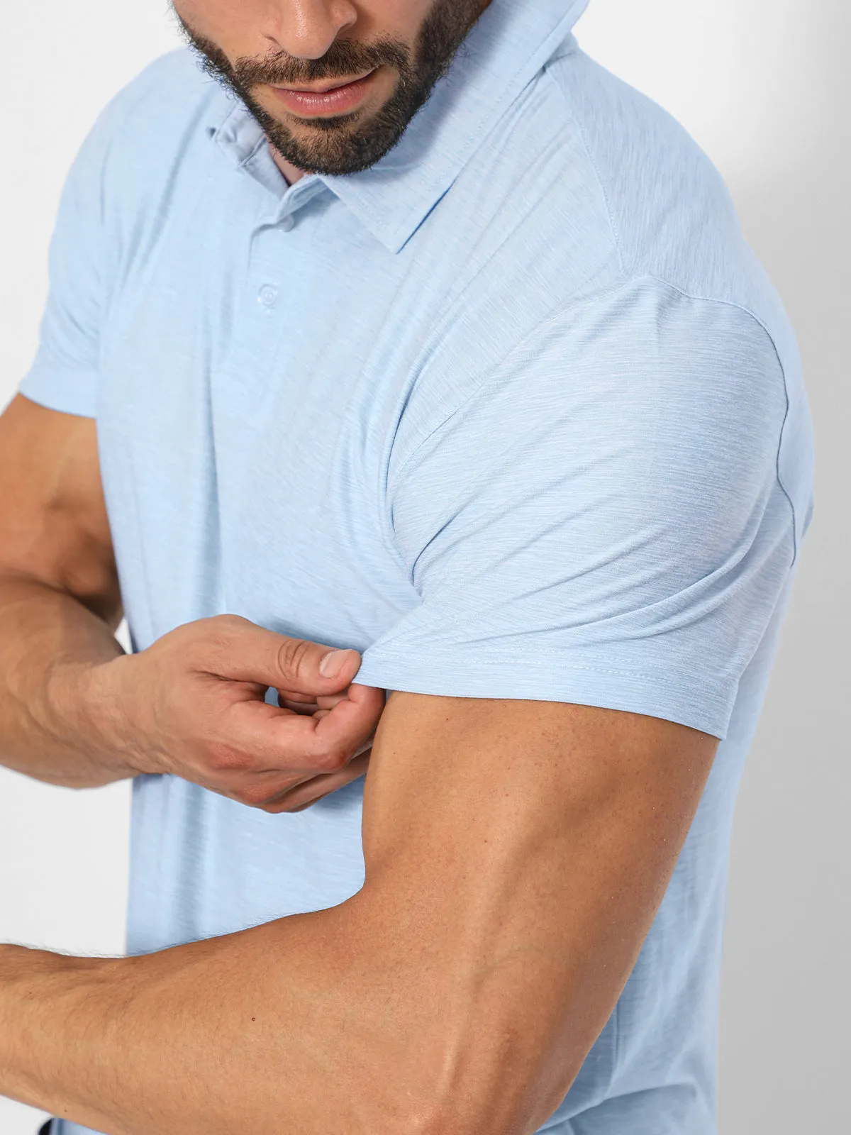 Softest Performance Active Polo Stretch sold by Aha Selected product image thumbnail 5