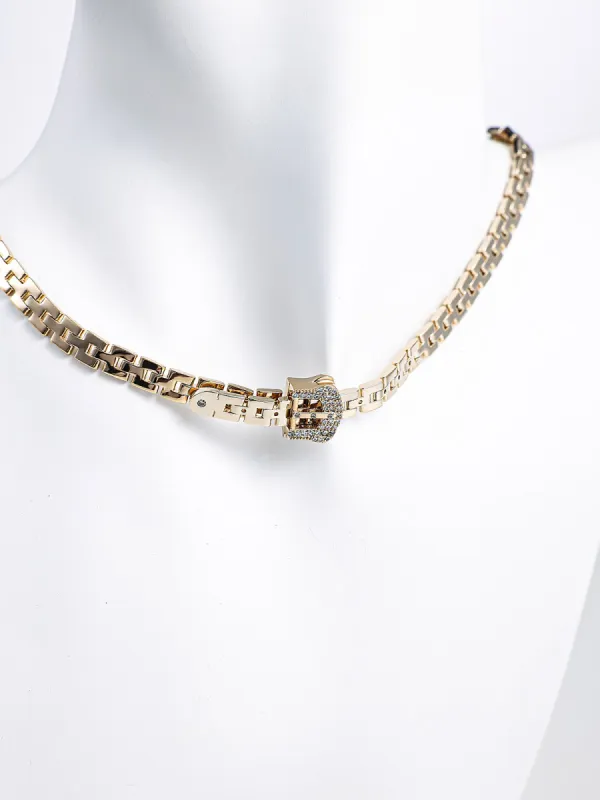 Zipper Necklace sold by Aha Selected