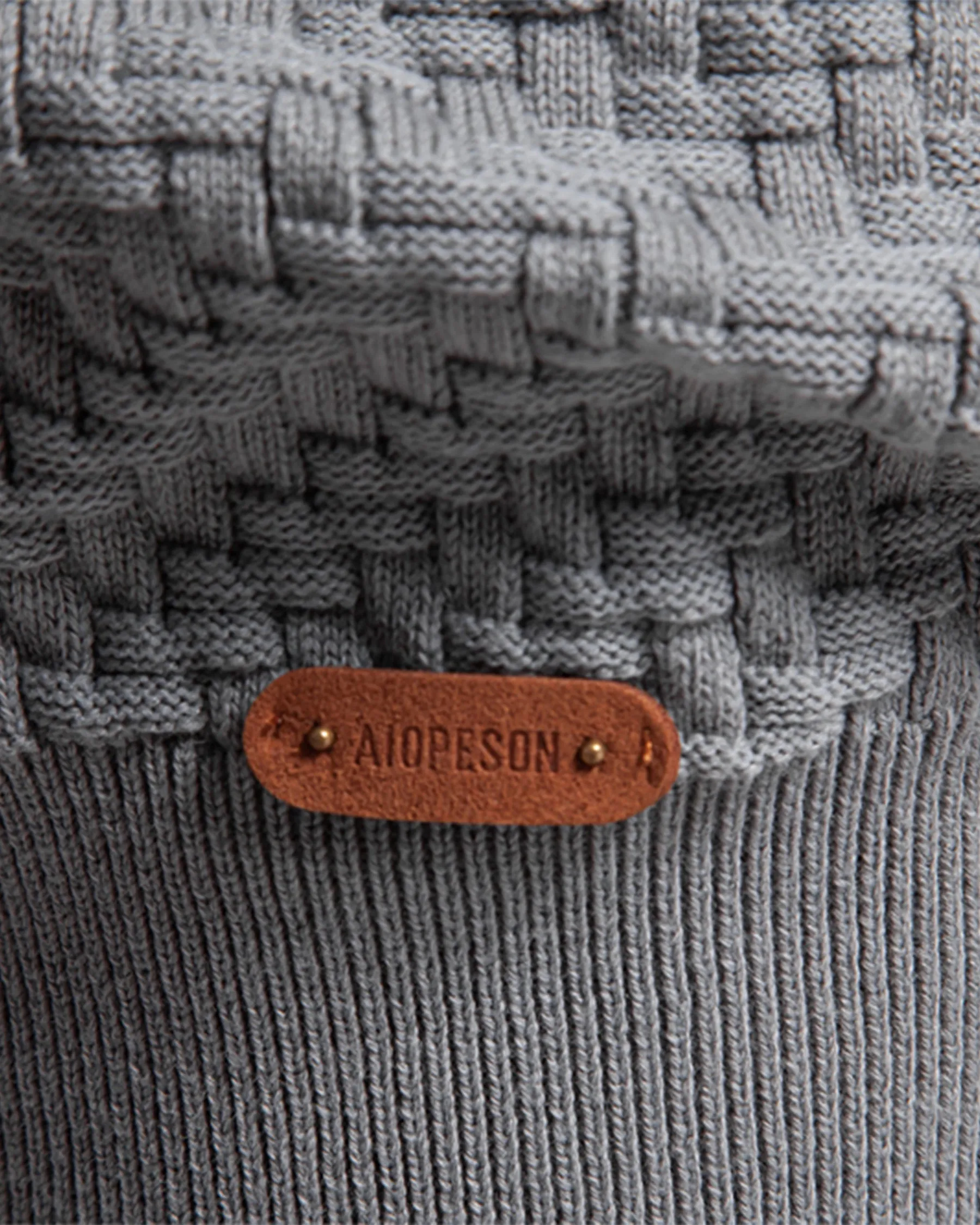 Basket Knit V Neck Cardigan New sold by Aha Selected product image thumbnail 5