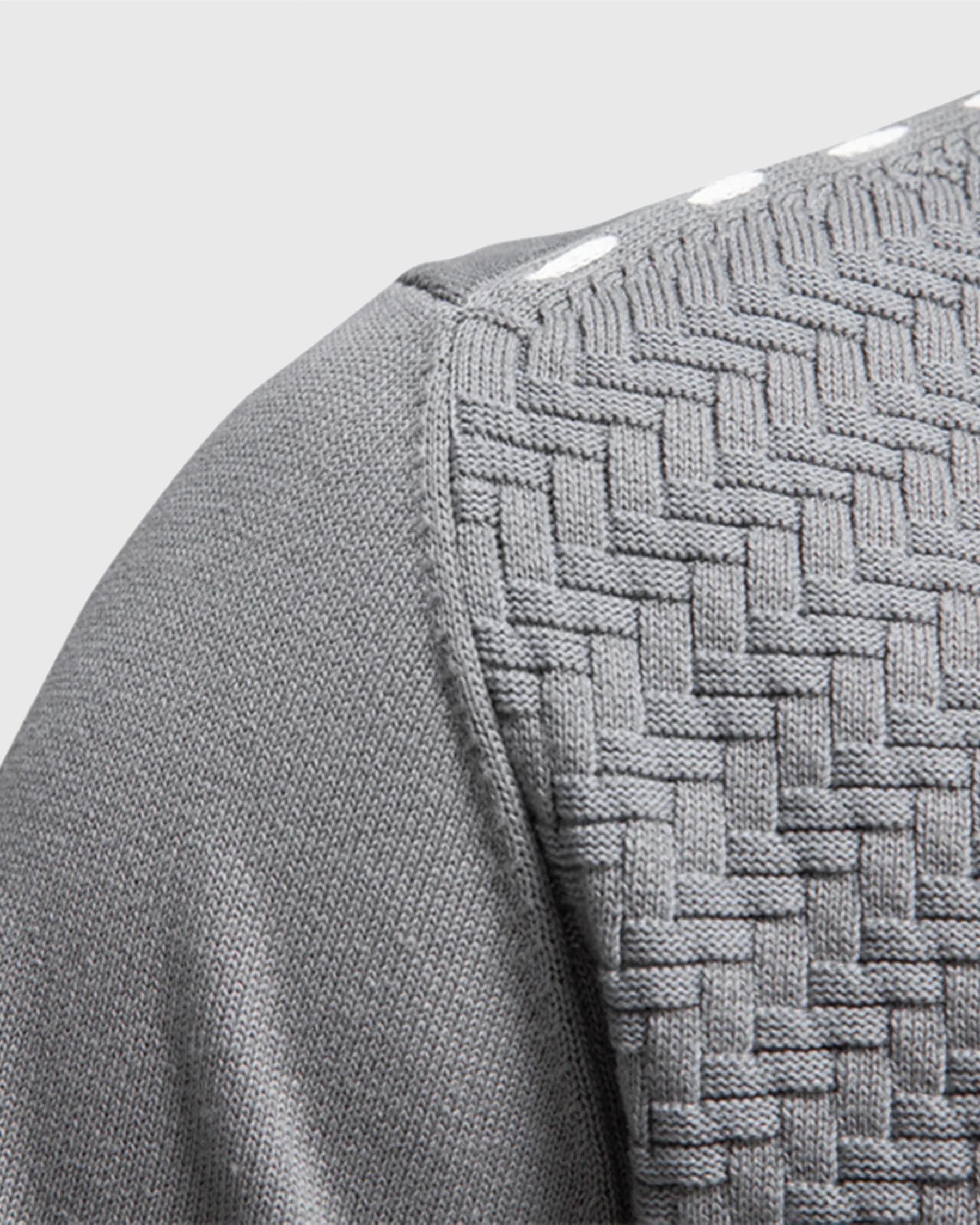 Basket Knit V Neck Cardigan New sold by Aha Selected product image thumbnail 2