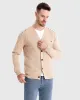 Basket Knit V Neck Cardigan sold by Aha Selected