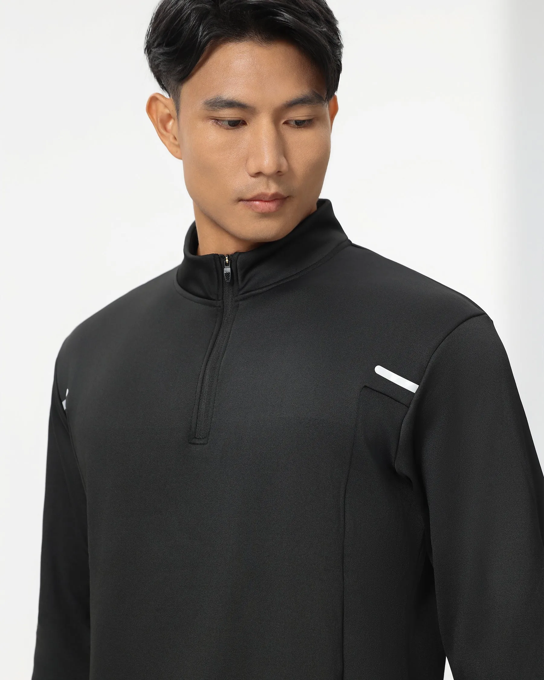 Reflective Performance Quarter-Zip Long Sleeve sold by Aha Selected product image thumbnail 5