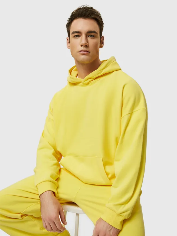 Terry Fleece Cloud Nine Oversized Hoodie sold by Aha Selected