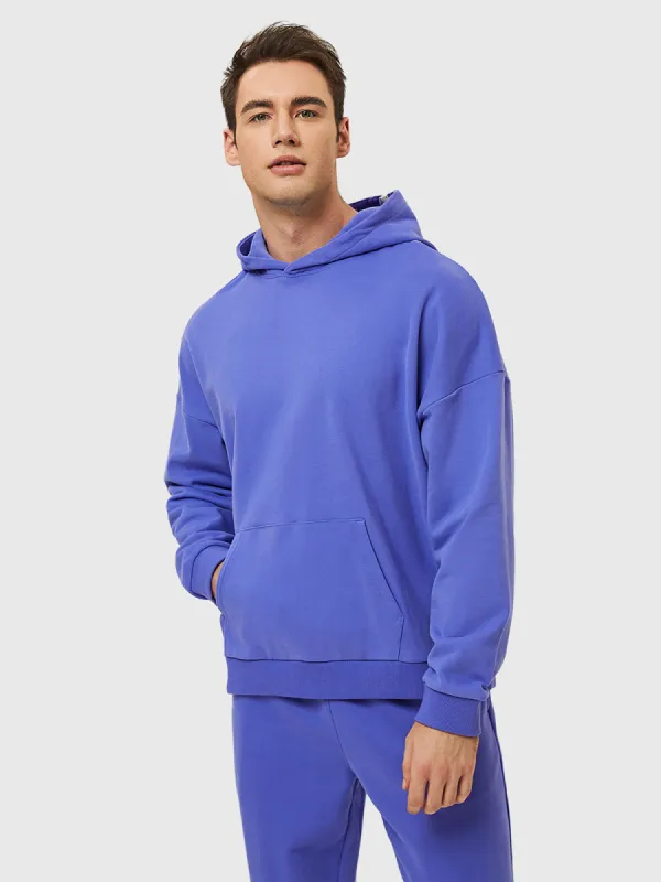 Terry Fleece Cloud Nine Basic Hoodie sold by Aha Selected