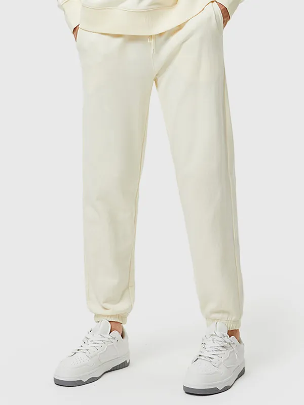 Terry Fleece Cloud Nine Relaxed Sweatpants sold by Aha Selected