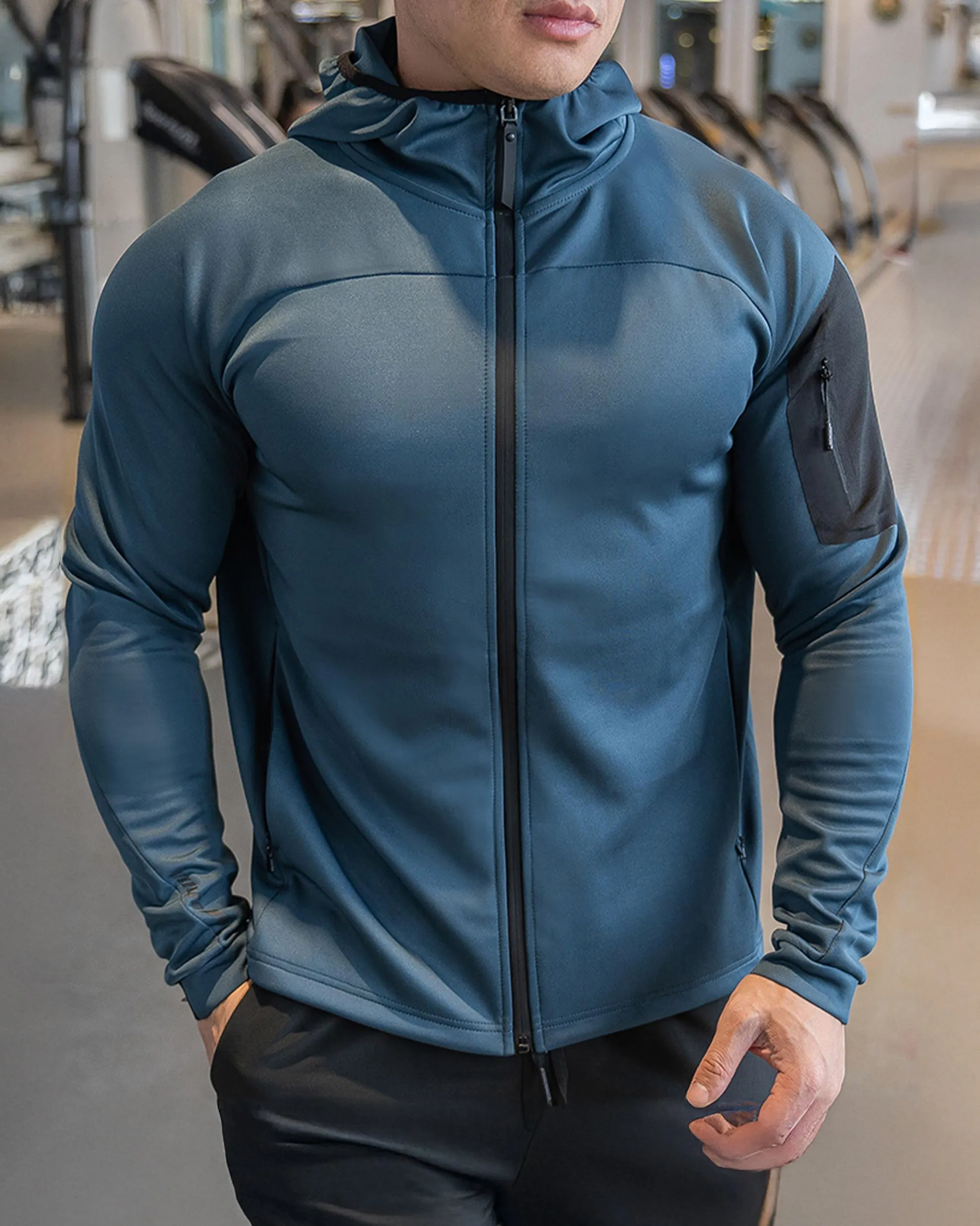 Arm Pocket Performance Hooded Jacket sold by Aha Selected product image thumbnail 2