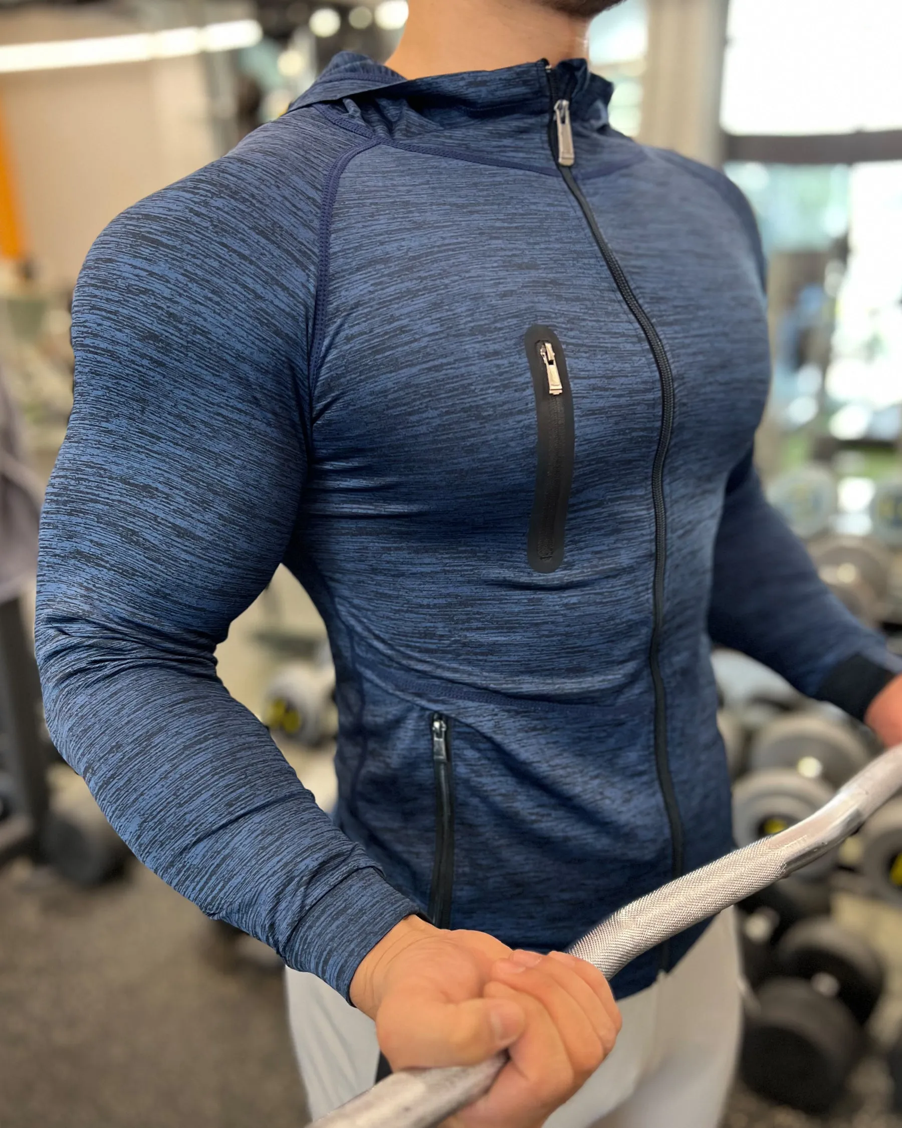 TechFlex Performance Zip Hoodie With Chest Pocket New sold by Aha Selected product image thumbnail 4