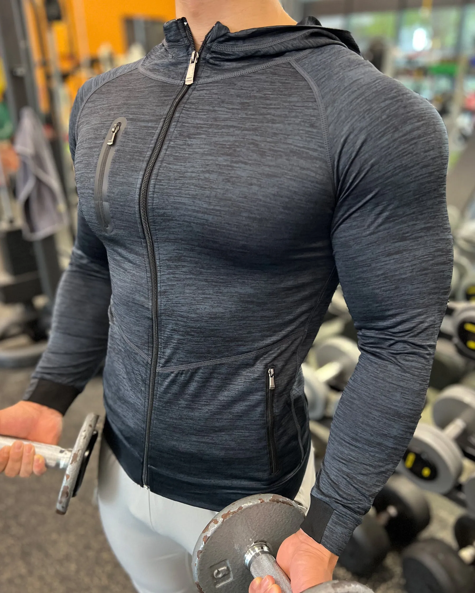 TechFlex Performance Zip Hoodie With Chest Pocket New sold by Aha Selected product image thumbnail 2