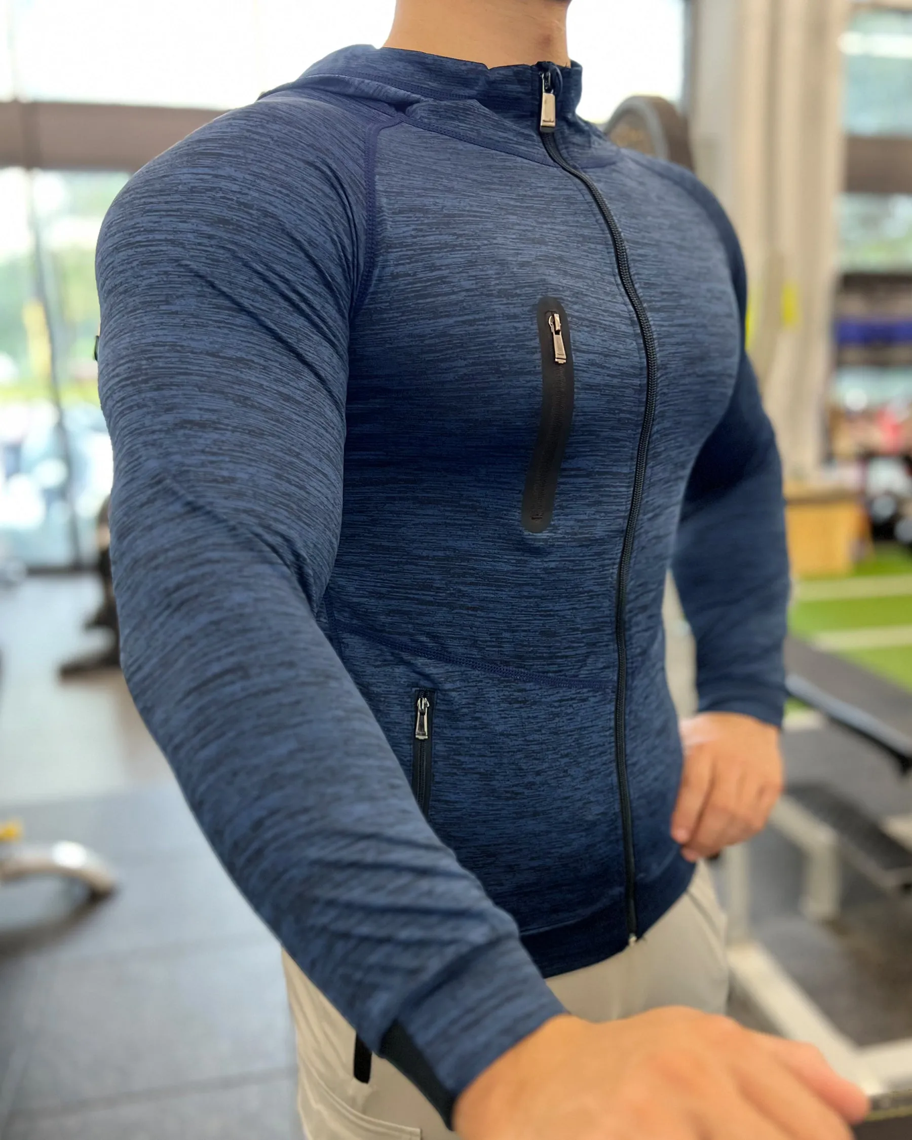 TechFlex Performance Zip Hoodie With Chest Pocket New sold by Aha Selected product image thumbnail 5