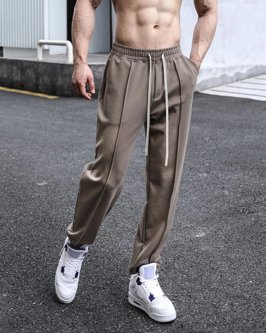 Pintuck Straight Leg Performance Sweatpants sold by Aha Selected