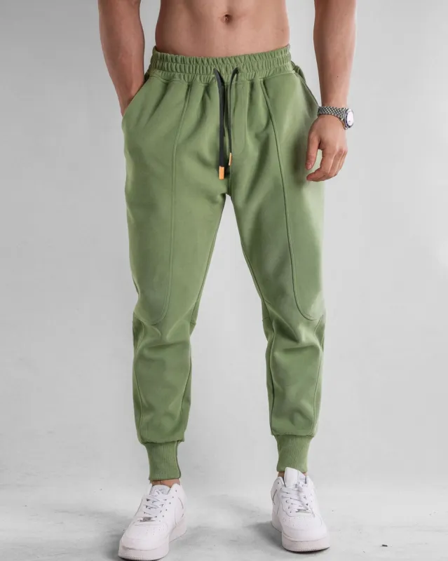 Kinetic Paneled Tapered Sweatpants sold by Aha Selected