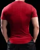 High Stretch Ribbed Stripe Crew Neck Tee New sold by Aha Selected