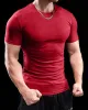 High Stretch Ribbed Stripe Crew Neck Tee New sold by Aha Selected