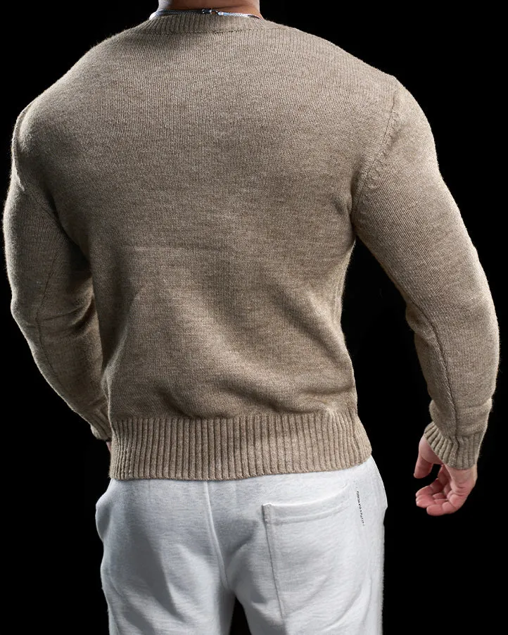 Ribbed V Neck Premium Sweater sold by Aha Selected product image thumbnail 4