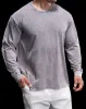 Heritage Washed Crew Long Sleeve Shirt sold by Aha Selected