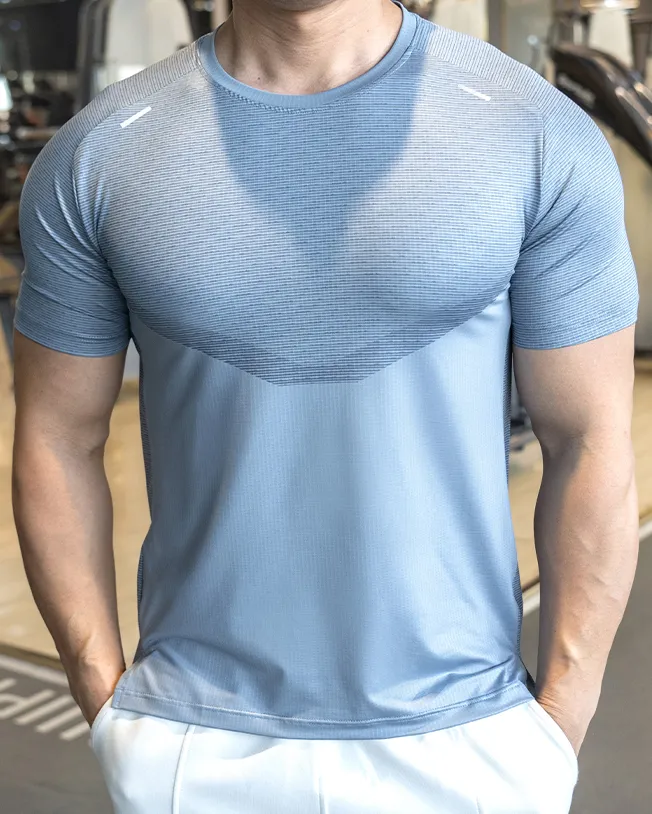 Quick Dry Short Sleeve Training Tee sold by Aha Selected product image thumbnail 2