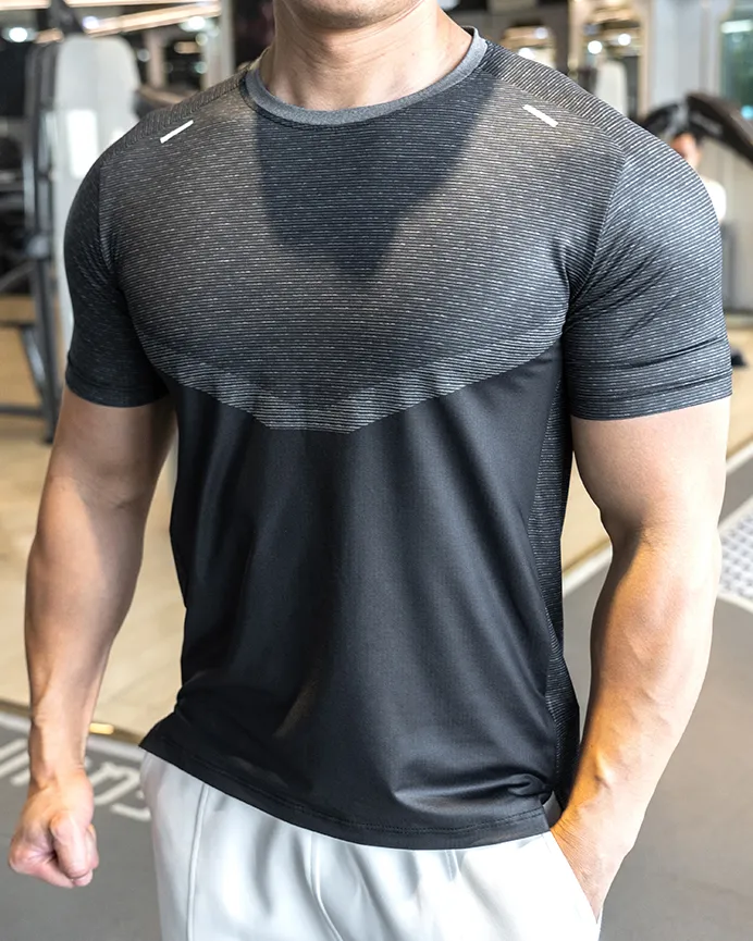Quick Dry Short Sleeve Training Tee sold by Aha Selected product image thumbnail 4