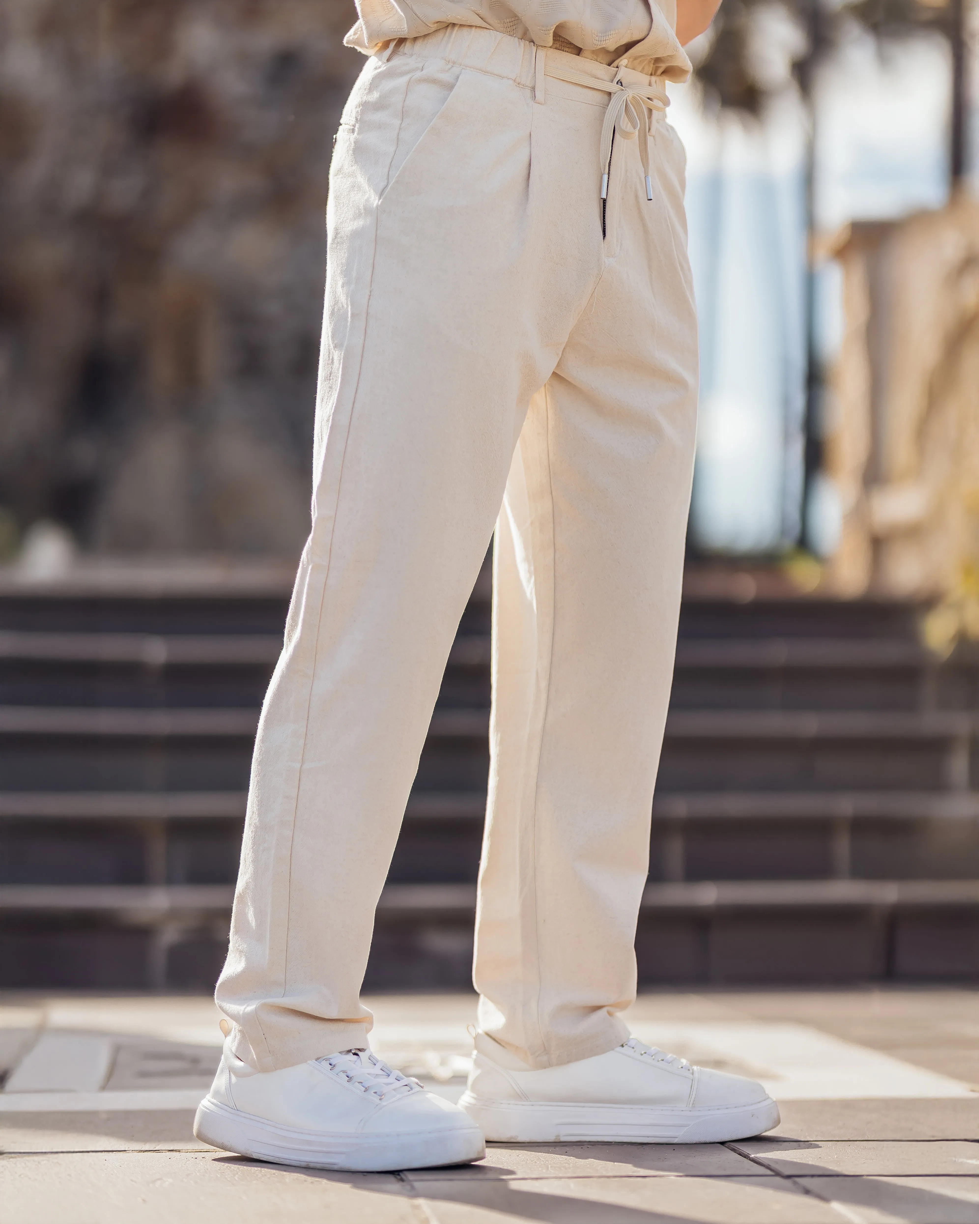 Linen Resort Pants sold by Aha Selected product image thumbnail 5