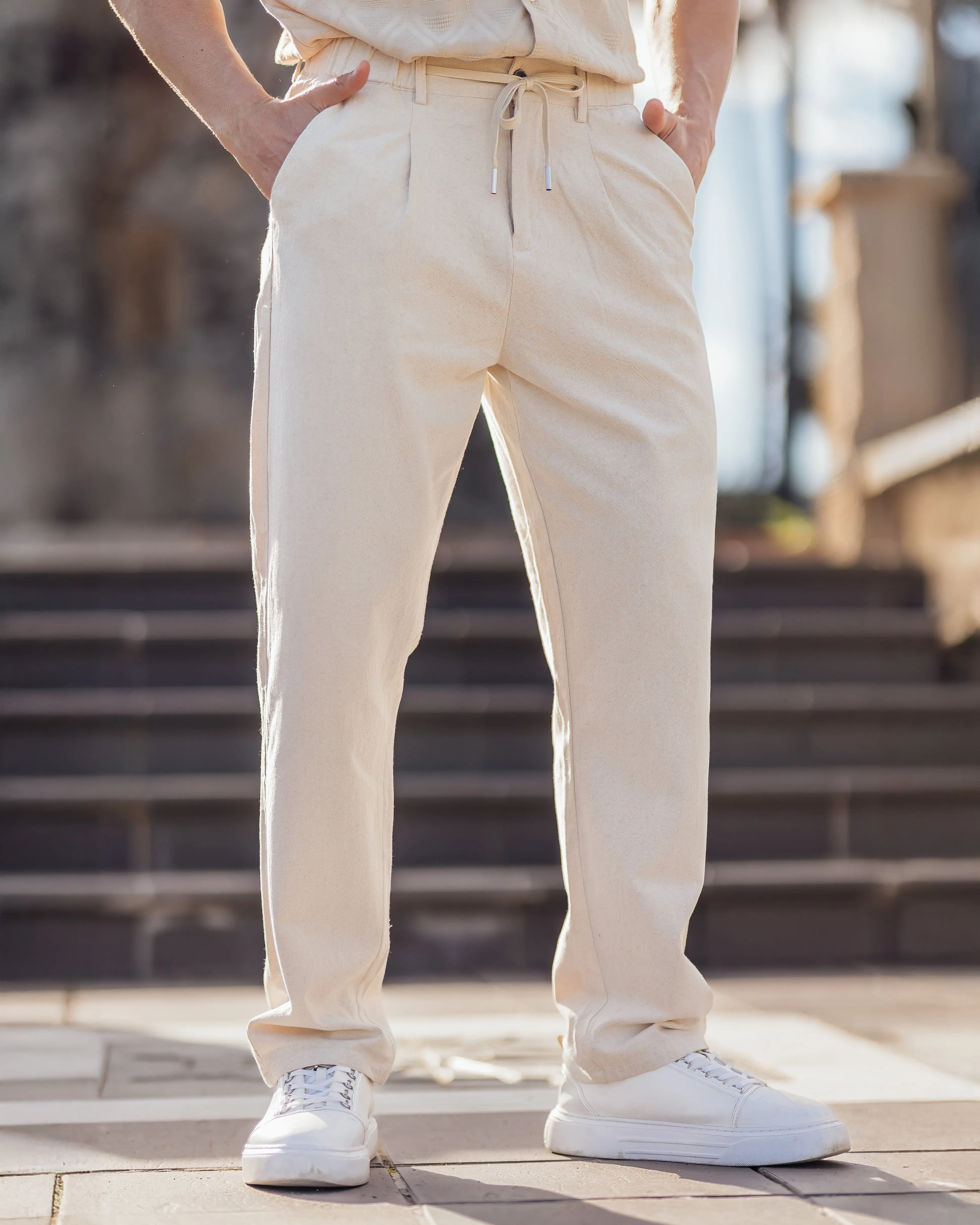 Linen Resort Pants sold by Aha Selected