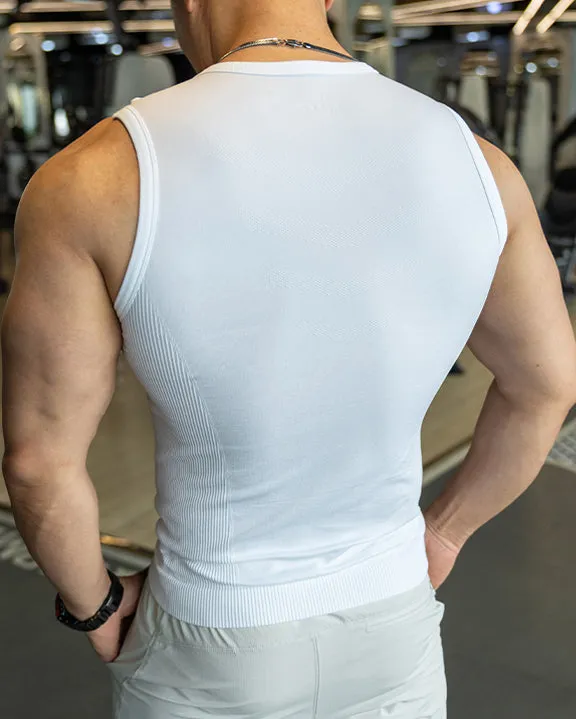 Seamless Quick Dry Stretch Compression Vest New sold by Aha Selected product image thumbnail 5