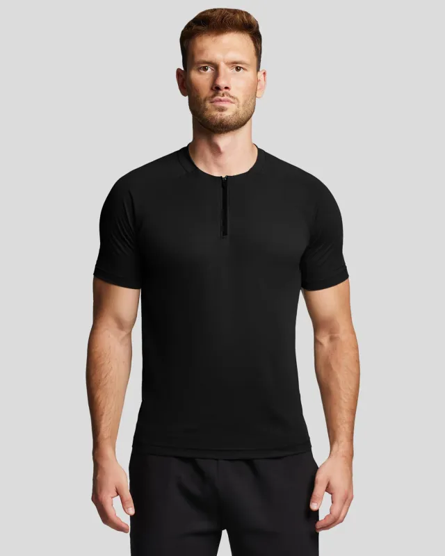 Half-Zip Quick Dry Active Tee sold by Aha Selected