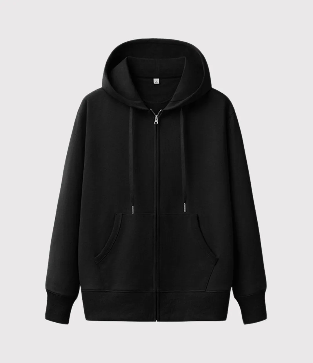 M's Terry Fleece Zip Hoodie sold by Aha Selected product image thumbnail 5