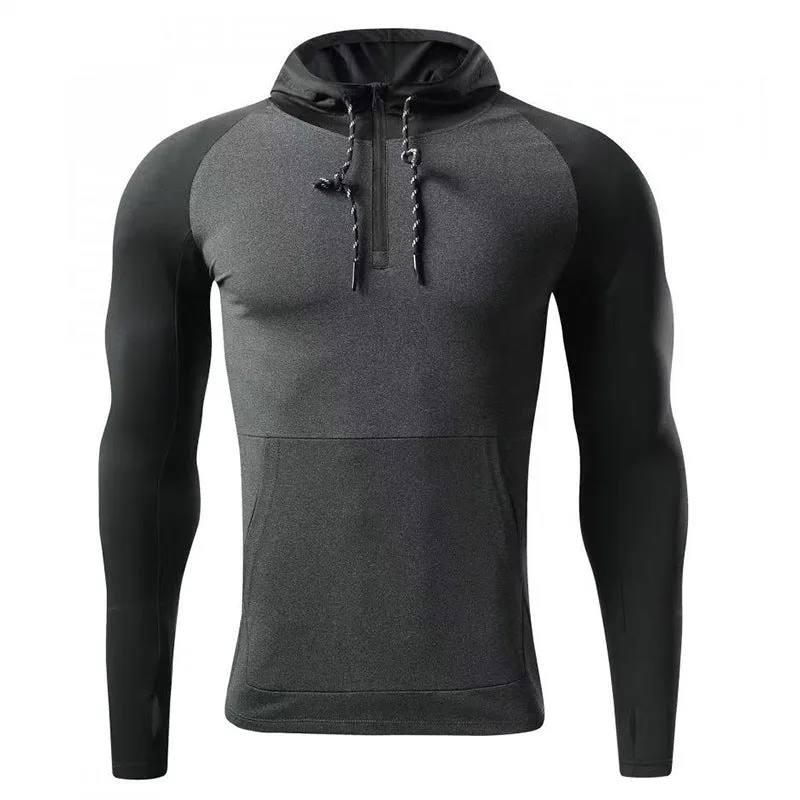 Men’s Long-Sleeve Hooded Active Top sold by Aha Selected product image thumbnail 3