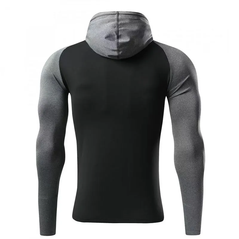 Men’s Long-Sleeve Hooded Active Top sold by Aha Selected product image thumbnail 4